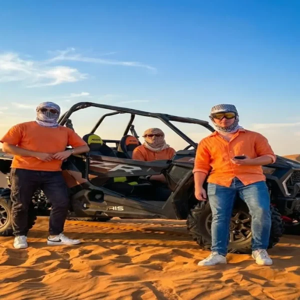 Dune buggy adventure in the Dubai desert